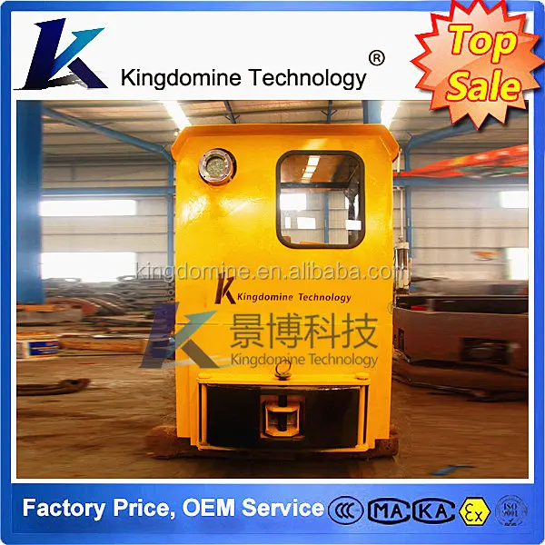 5 Ton mining battery locomotive, flameproof underground mining locomotive