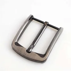 MeeTee ZK897 40mm Men Leather Belt Buckle High Quality Solid Alloy Pin Clasp Buckle for Trouser Jeans DIY Leather Waist Buckles