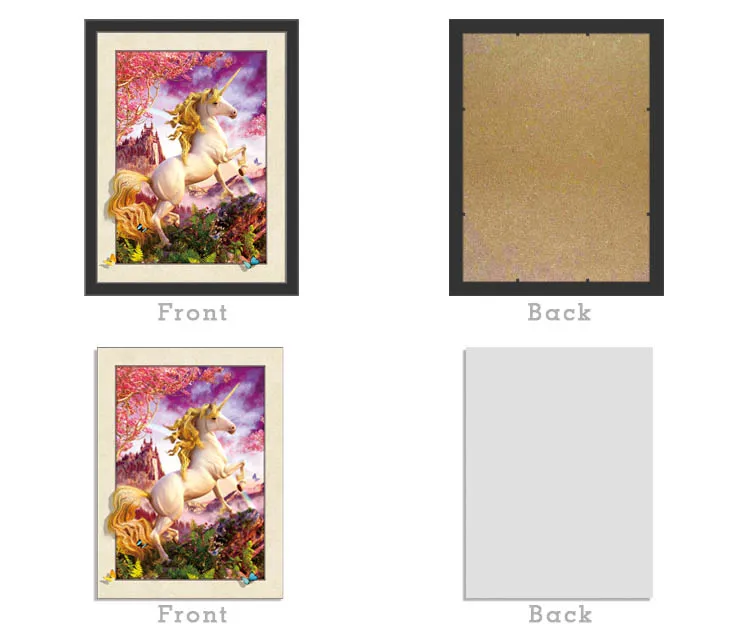 
china art deco unicorn painting,art 3d unicorn picture wall 