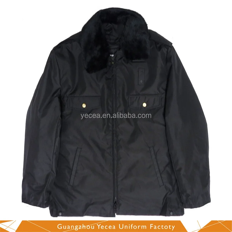 
Wholesale winter thermal security guard cotton-padded coat 