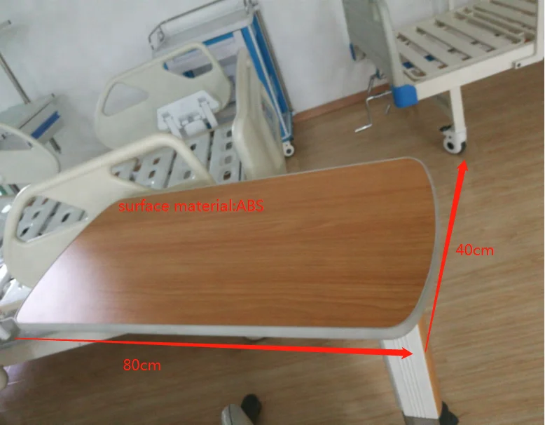Высококачественный передвижной стол над кроватью и больничный стол от производителя