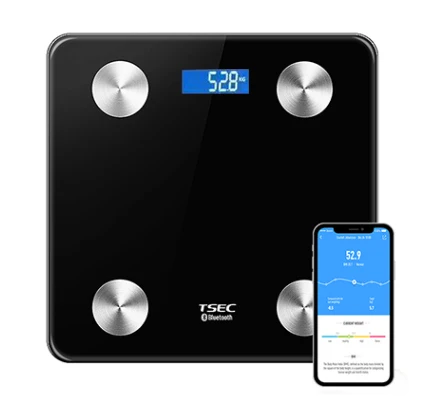 
Good Design Small Home Industries Appliance Household Weighing bathroom bluetooth body fat smart Scale 