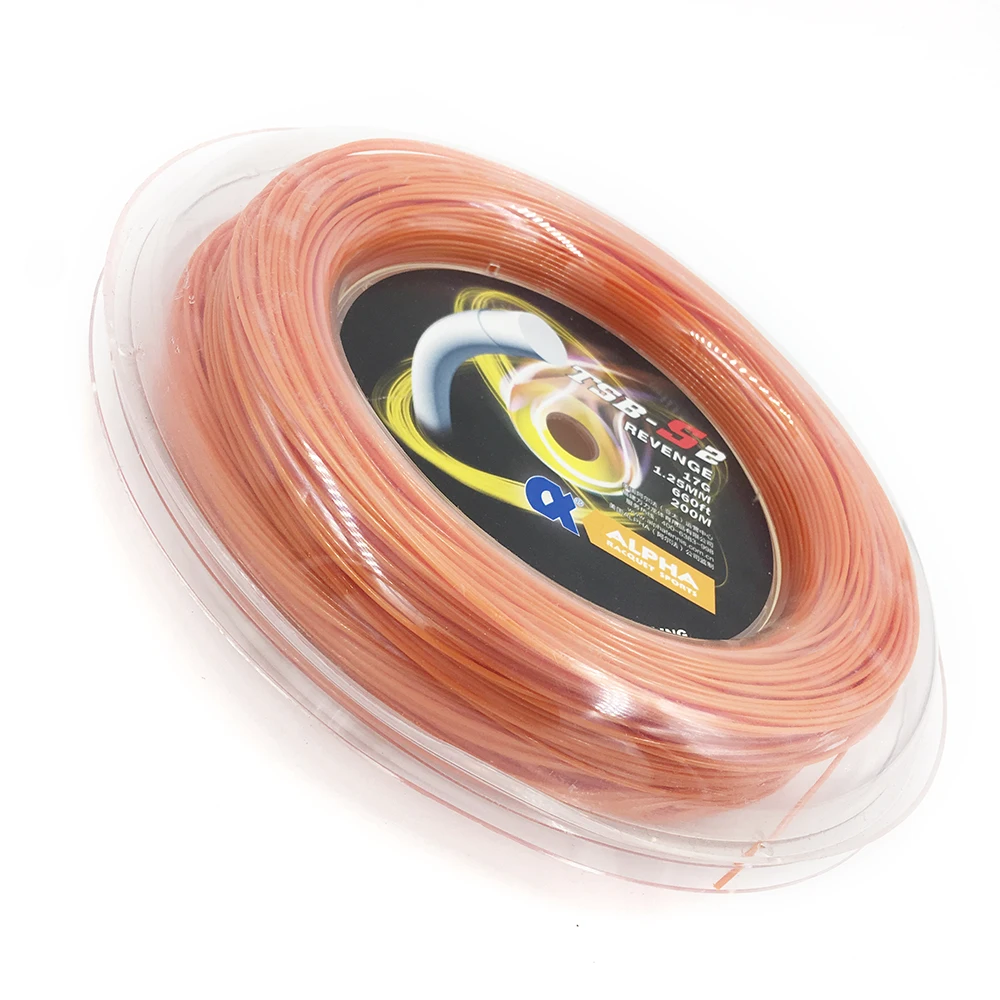 Factory wholesale gauge 17G 1.25mm tennis string for tennis racket