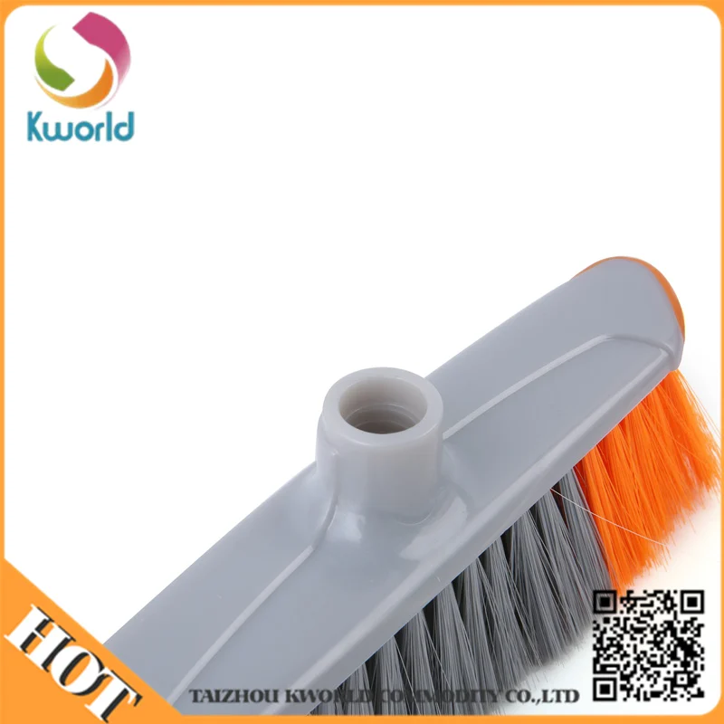 New design high quality long handle plastic cleaning broom for home