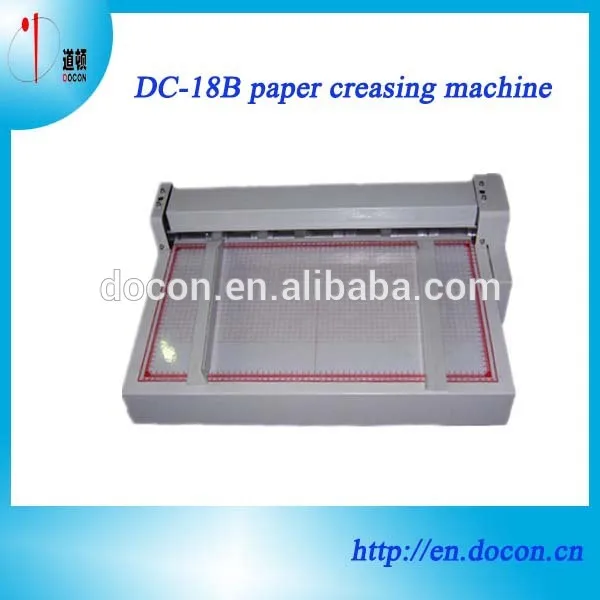 Electric multi-functional creaser ,crease dotted line and indents DC-18B electric paper creasing machine