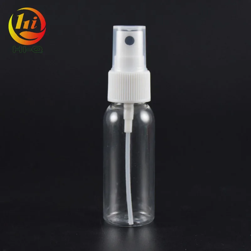 food grade 60ml plastic perfume bottles 100 ml custom pet 30 ml clear spray bottle