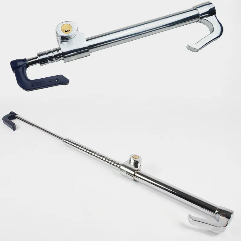 CQ-2003 Multifunctional steering wheel lock and pedal lock for car interior security