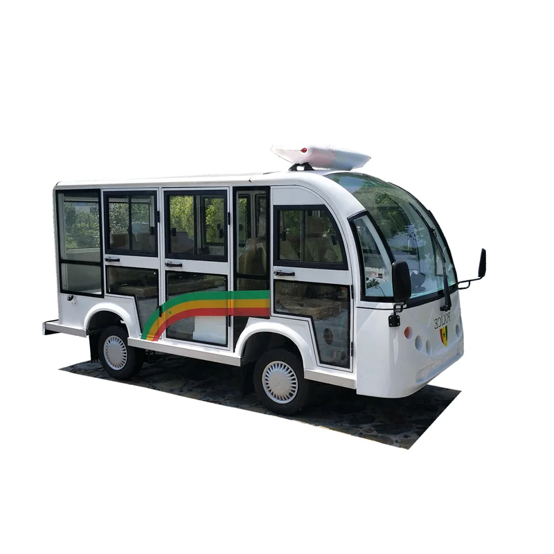 
8 мест Смарт газа туристический автомобиль используют в парке 