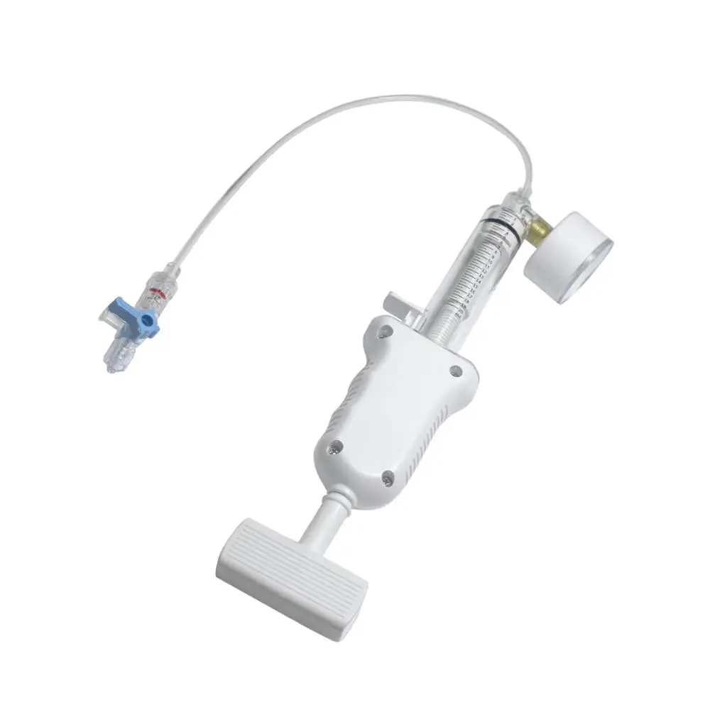 
disposable professional hospital balloon catheter indeflator 
