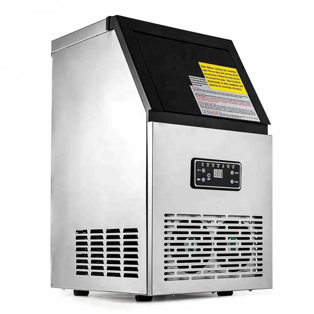 50kg Commercial Ice Maker Dry Ice Making Block Machine Ice Cube Maker Machine