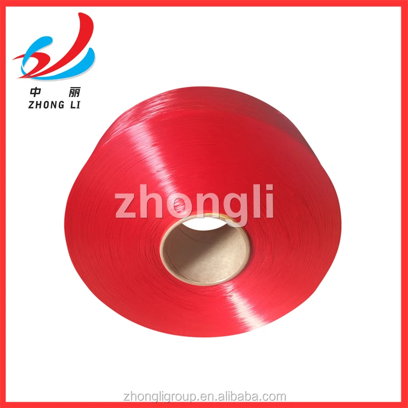 100% Polyester Dope Dyed Filament Yarn POY