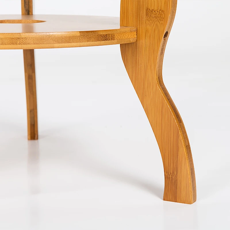 Multi-layer Bamboo  Commodity Shelf Rack, Storage Rack , Shelving Green Plants Frame Pot Frame