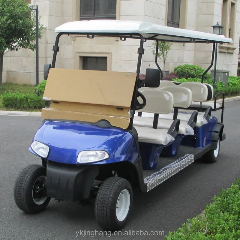 8 seat golf cart for sale,6+2 electric golf cart with customized color,golf cart for spot hotel use
