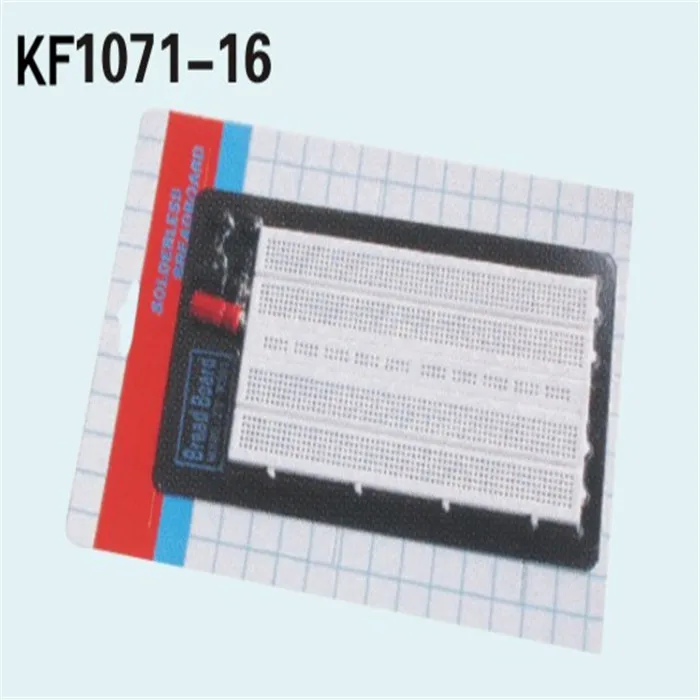 1380 tie-point solderless Breadboard KF1071-16 protoboard