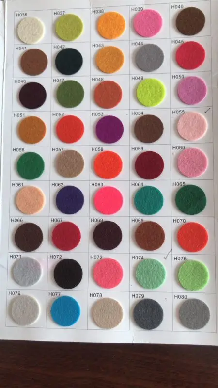 GRS certified nonwoven needle punched polyester felt for shoes industry