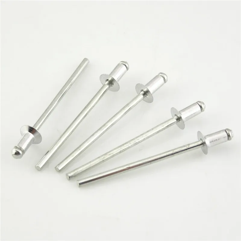 GB/T12617 flush head break mandrel blind rivet aluminium steel rivet pin aluminium rivets