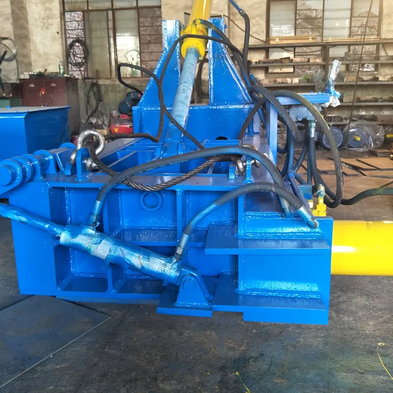 compactor manual iron press machine baler for aluminium cans