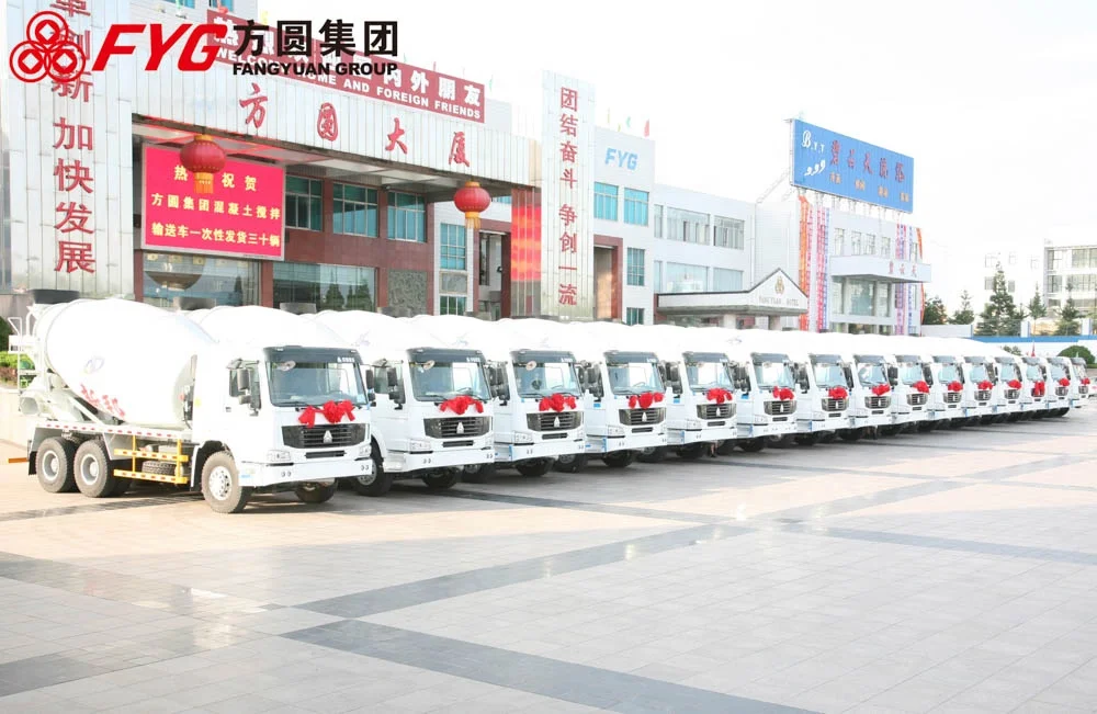 sino chassis 9m3 concrete mixer truck for sale