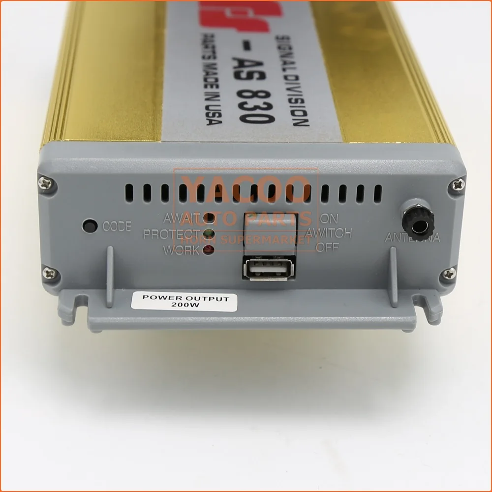 Electronic Police Siren 100W 200W Alarm Horn Siren Horn Speaker for Fire Warming Safety System