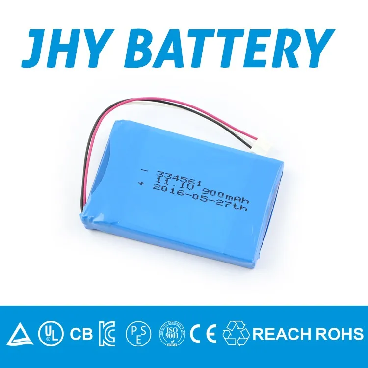 JHY334561 Shenzhen small rechargeable 12v lipo battery