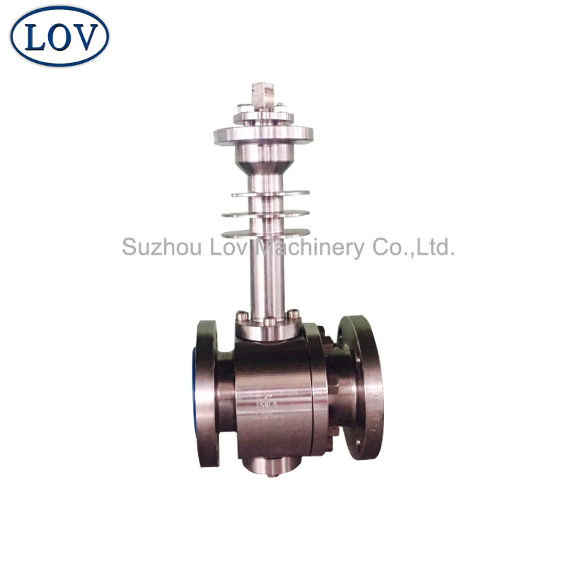 
Metal Seat Extended Bonnet Trunnion Mounted Ball Valve 