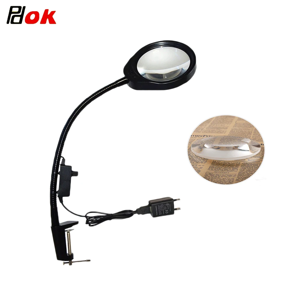 Multifunction reading beauty medical physics magnifier working Industrial magnifying glasses magnifying lamp parts