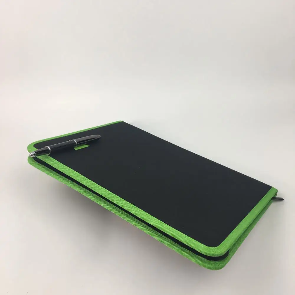 Wholesale Classic design nylon business document holder zipper portfolio document bag laptop sleeve felt A4 file folder