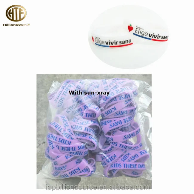 
custom cheap uv sun color changing bracelet 