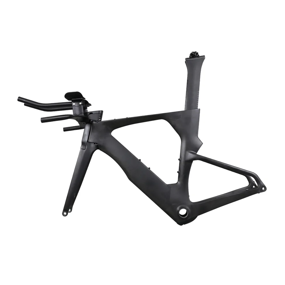 2019 Newest carbon TT bike frames Full carbon time trial disc brake bicycle frame max tire 700C*25MM
