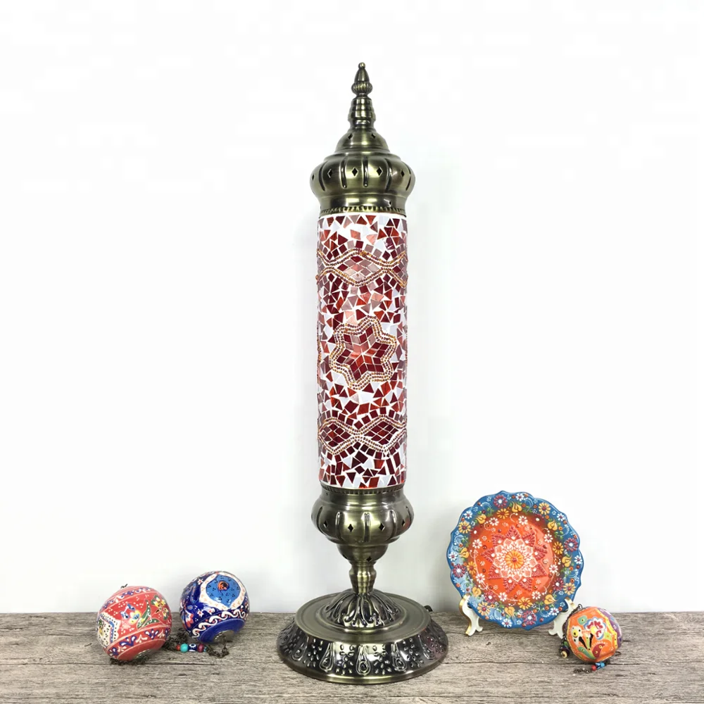 Настольные лампы в турецком стиле с мозаикой