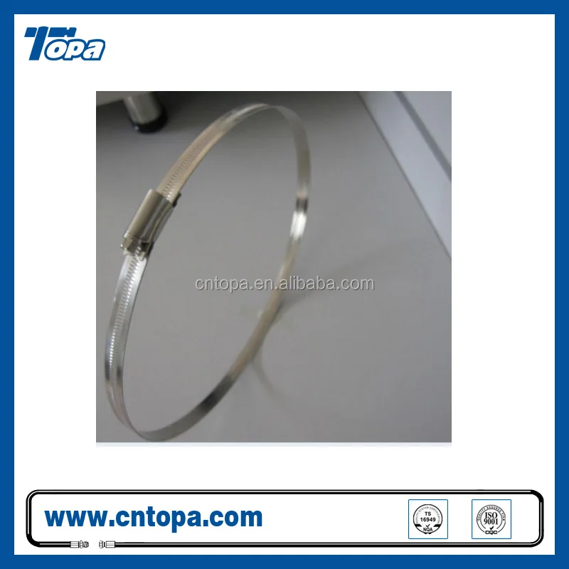 Hydraulic hose metal pipe clamp types with British type clamp standard