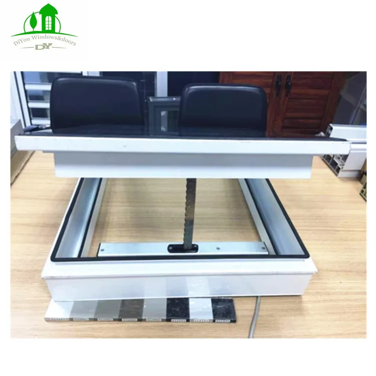 Window Solar Skylight Magnetic Screen Sub Frames Durable Aluminum Aluminum Alloy Automatic Fiberglass Vertical CN;GUA Customized