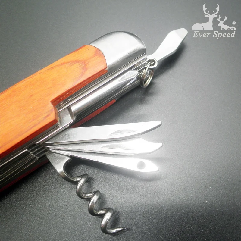 Everspeed hot selling folding pocket camping multifunctional knife