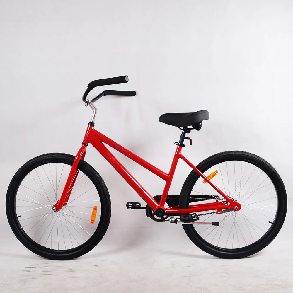 26 inch aluminum alloy 6061 frame single speed cruiser bicycle for beach bike