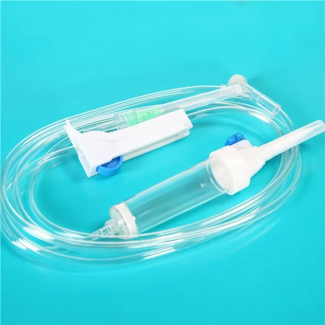 Medical sterile disposable burette iv infusion set Many manufacturers buy