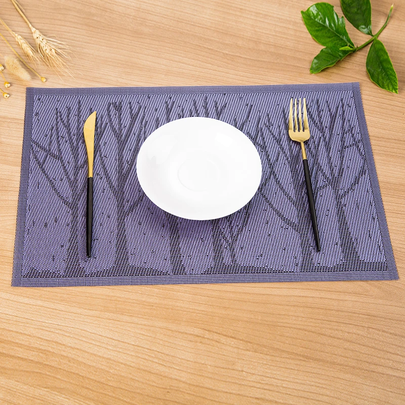 MY-77 extra large plastic vinyl placemats
