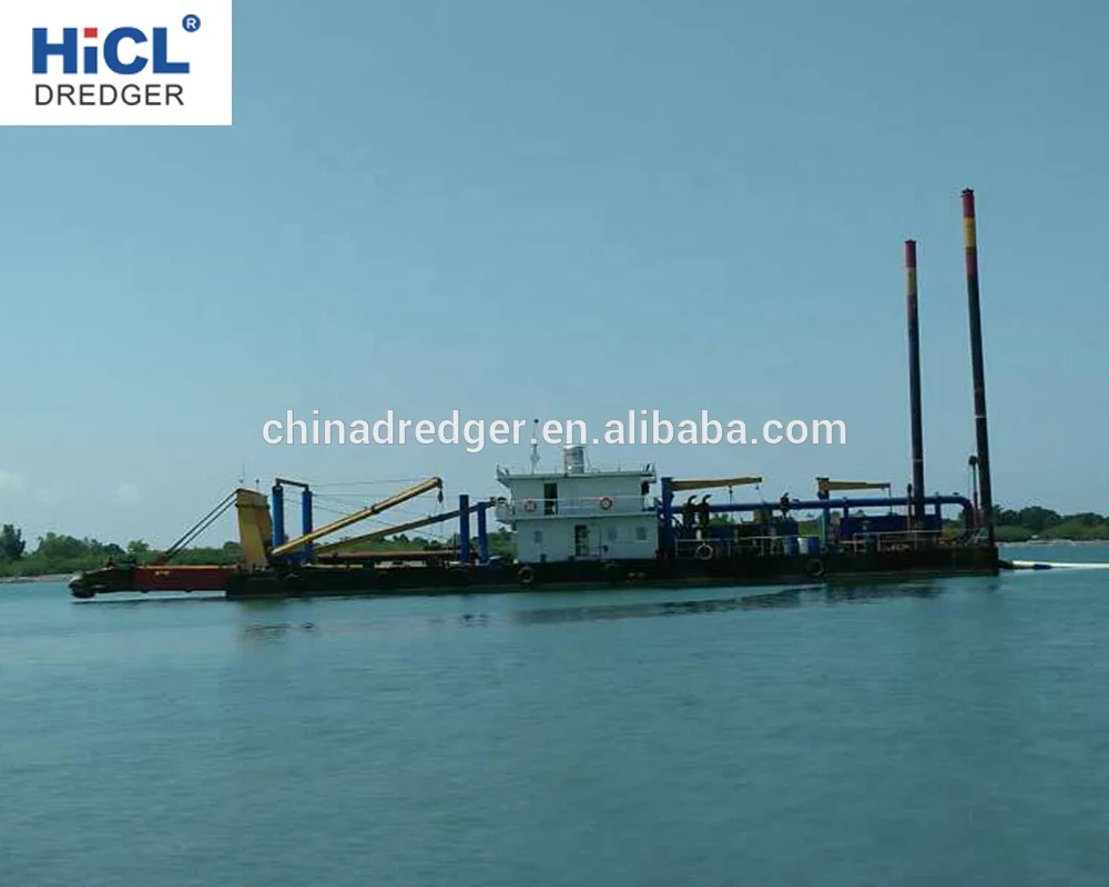 2020 18Inch 3500m3/h hydraulic cutter suction sand dredger for sea/river/lake/canal/pond dredging/cummins dredger engine