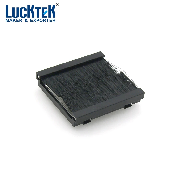 UK Type 2 port RJ45 Brush Module Wall Faceplate