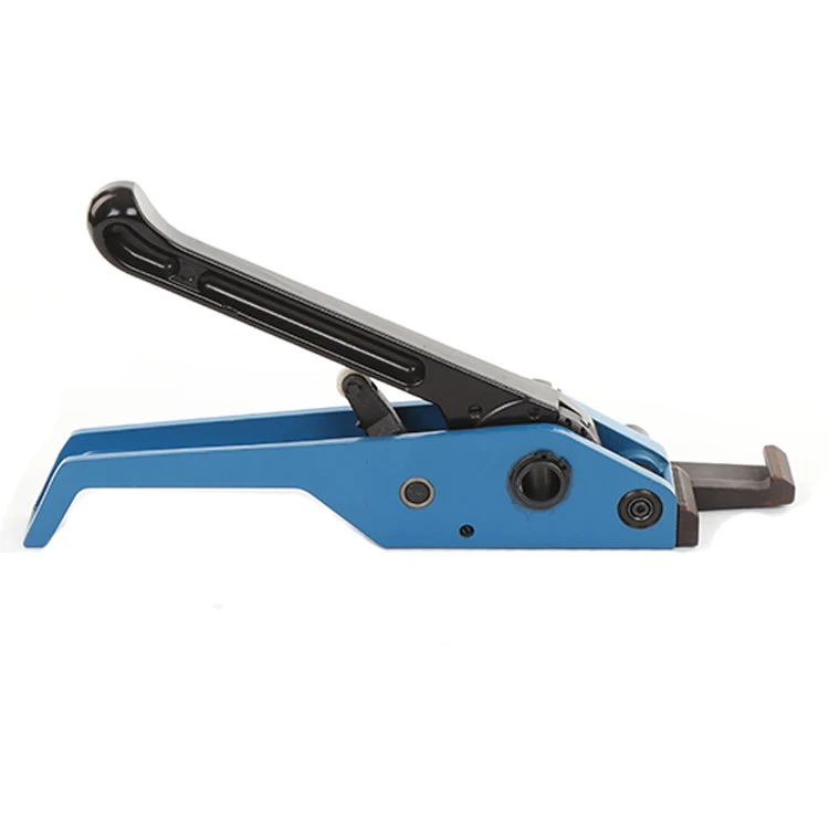 JPQ19R Manual Tensioner 19mm Wire Buckles Ratchet Cord Strap Polyester Strapping Tool With Nose