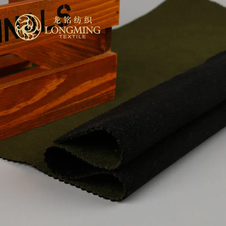 Assured quality professional fashion sustainability seaqual polyester yarn dyed winter clothes velour fabric for coats