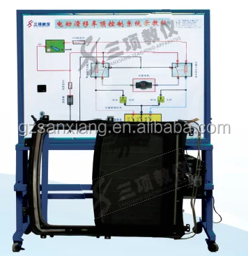 Guangzhou Automatic Air-conditioner Circuit System Teaching Board educational equipment apparatus teaching board trainer