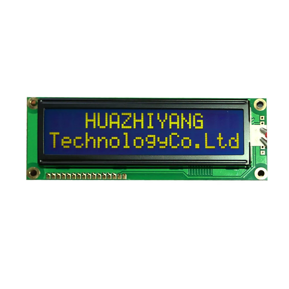Best quality OEM black background large 1602 module  lcd character display