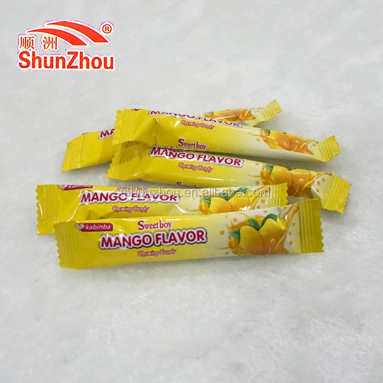 
5g mango flavor bar shape chewy candy 