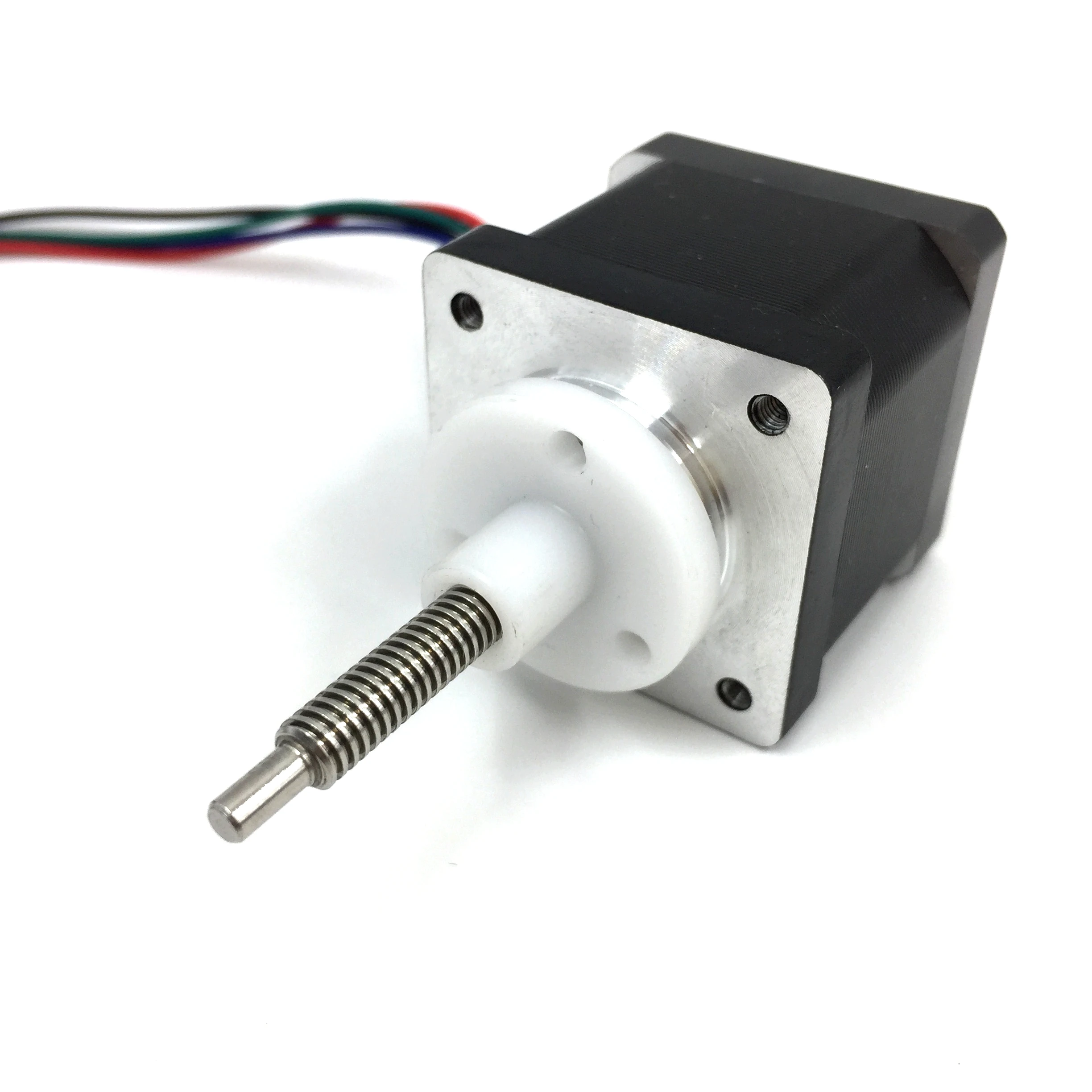 0.4a Customized Nut Tr6.35 35mm Nema14 Nema 14 Micro Stepper Motor 1.8 Deg. 12v Dc Linear Actuator Motors