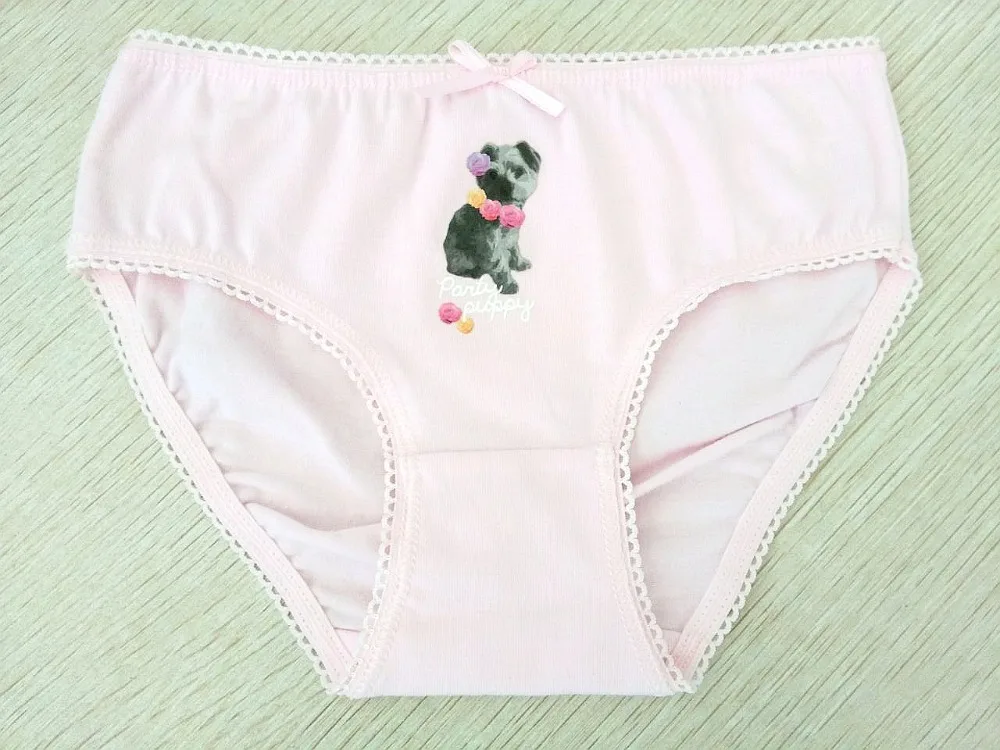 Children little girls underwear cotton cute panty models images
