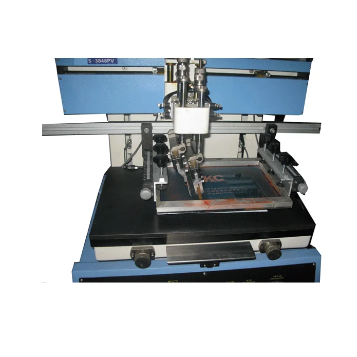 Automatic Semi-Automatic Flat Silk Printing Machine Vacuum Table Household Appliances Farm Industries Used Screen Printer