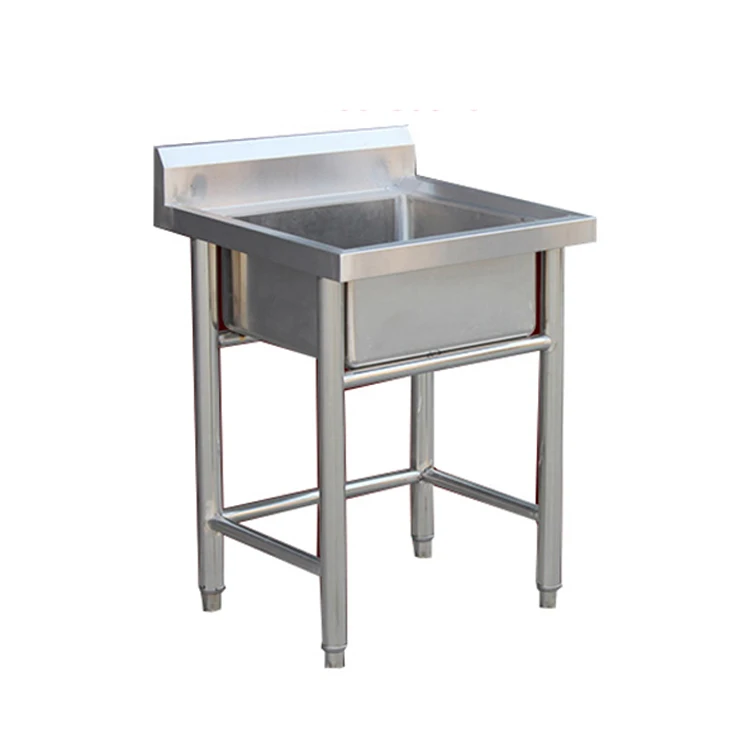 Гостиничный коммерческий индивидуальный кухонный Рабочий стол из нержавеющей стали для раковины