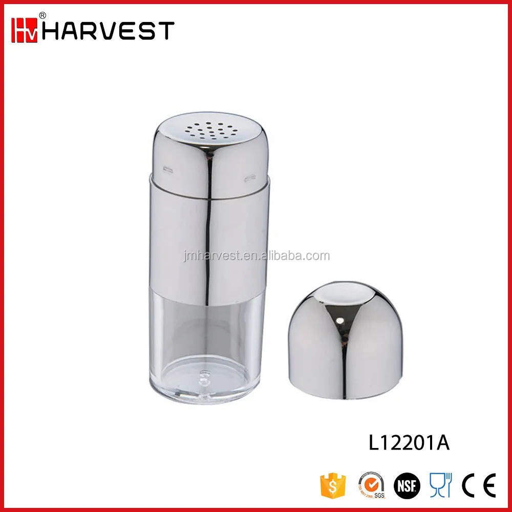 Multi-Purpose Mini Plastic Pepper/Toothpicks/Spice Jars