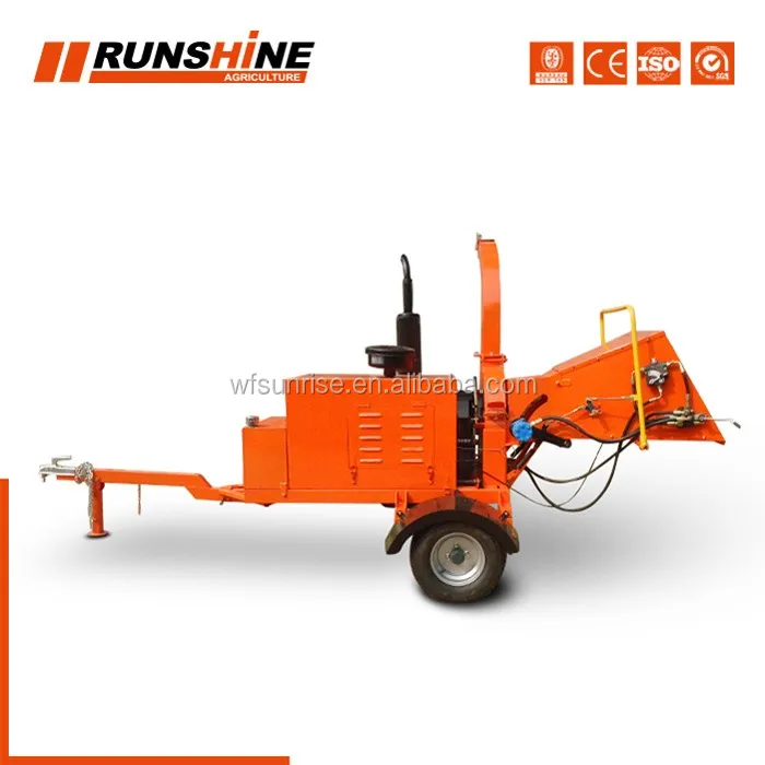 Top Chinese Factory Firewood Machine Industrial Shredder Chipper Mulcher