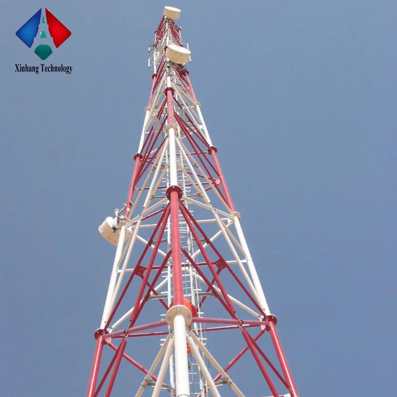 Communication Self Supporting Cell Phone Antenna Tower Telecommunication Tower
